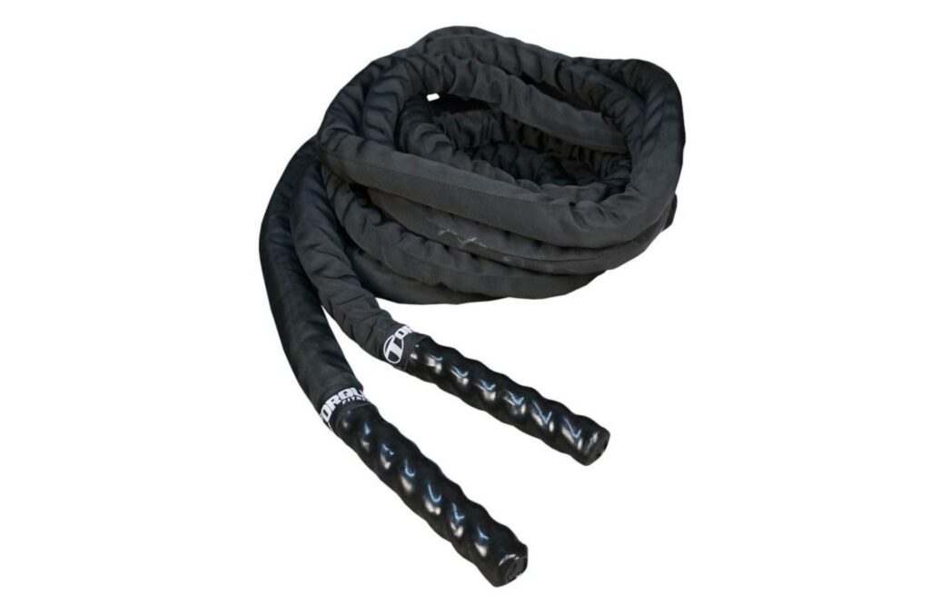 Trojan Battle Rope TORQUE Battle Rope, Nylon Cover, 30 FT | MT3 Fitness